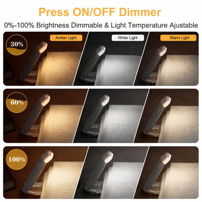 NavoraCo™ Lumora Mini Book Light
