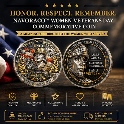 NavoraCo™ WOMEN VETERANS DAY COMMEMORATIVE COIN