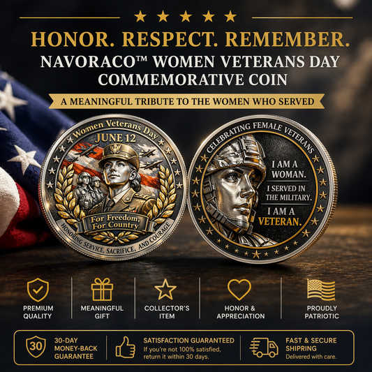 NavoraCo™ WOMEN VETERANS DAY COMMEMORATIVE COIN