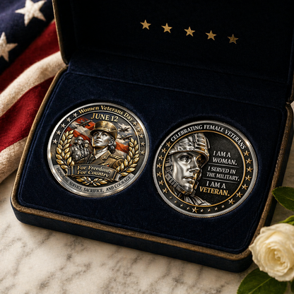 NavoraCo™ WOMEN VETERANS DAY COMMEMORATIVE COIN